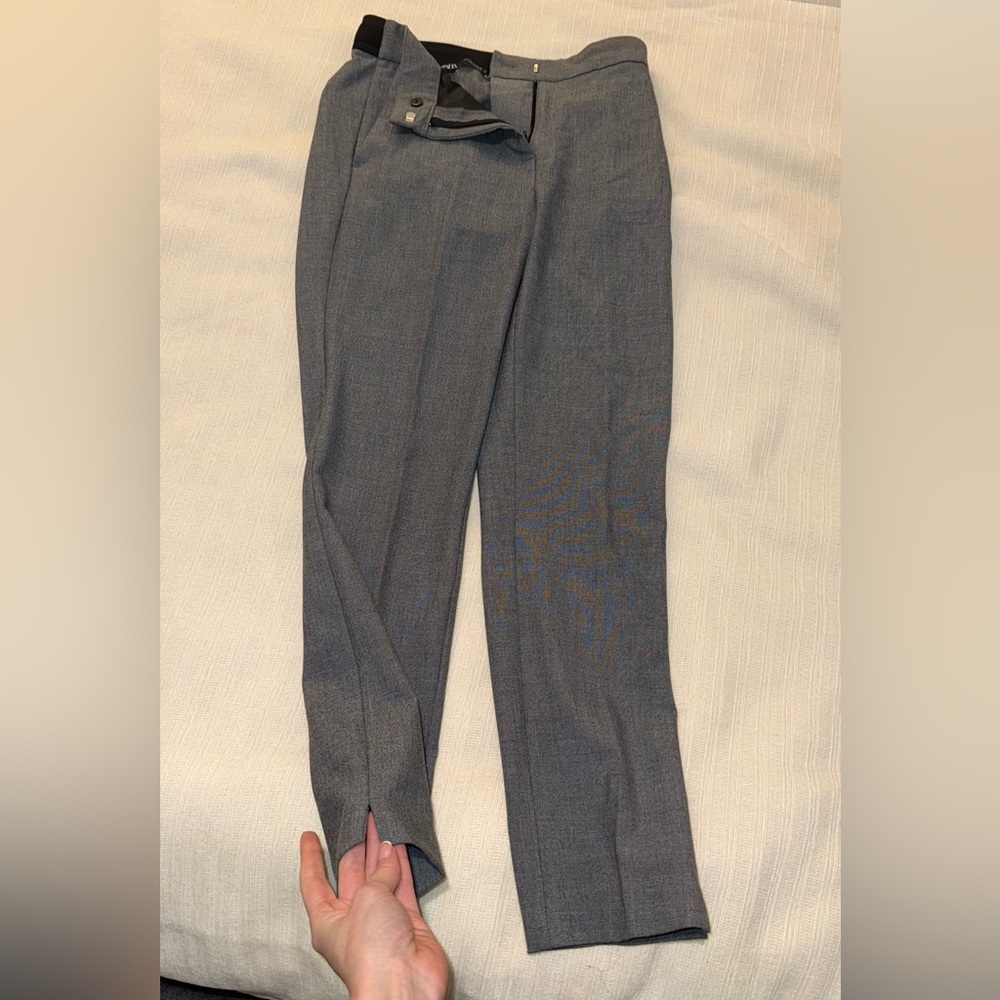 Zara WOMEN’s Charcoal Dress Pants